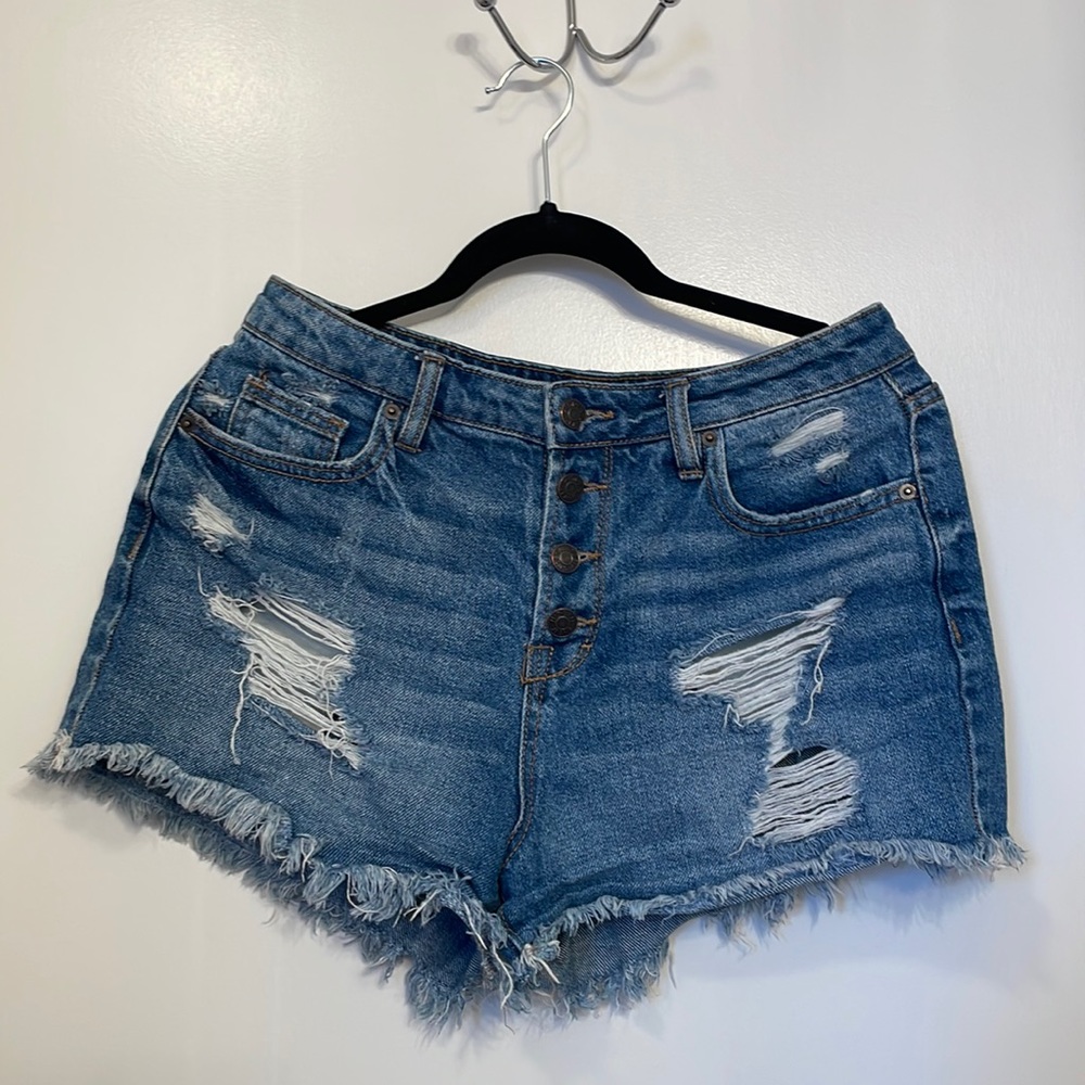 Boutique Jean High Rise Shorts